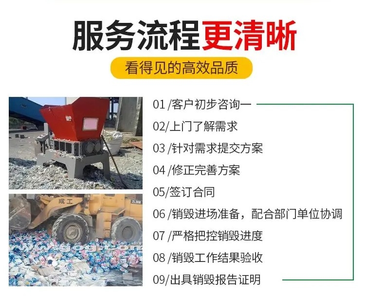 廣州增城提供已過期食品銷毀,過期食品報廢