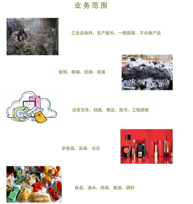 珠海斗門箱包玩具銷毀怎么處置