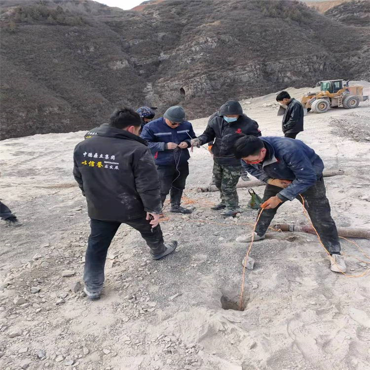 浙江舟山風電基礎氣體爆破一次性爆破產品