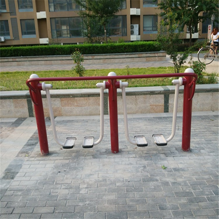 新鄉 公園健身器材 塑木半包健身器材定制不銹鋼器材