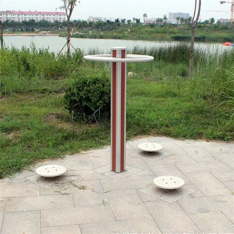 南京 廣場健身器材 塑木全包健身器材騎馬器