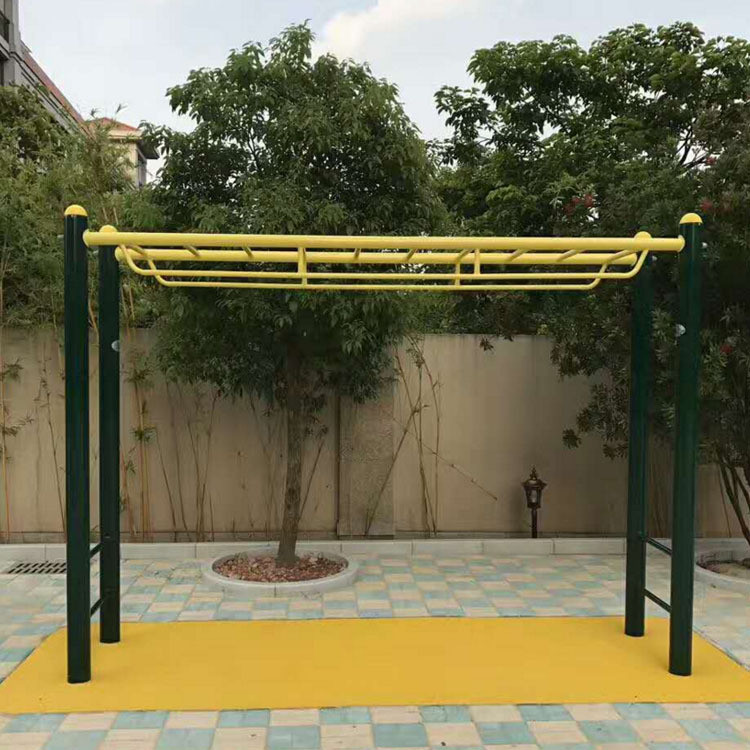 遷安 公園健身器材 塑木健身器材鋼管噴塑