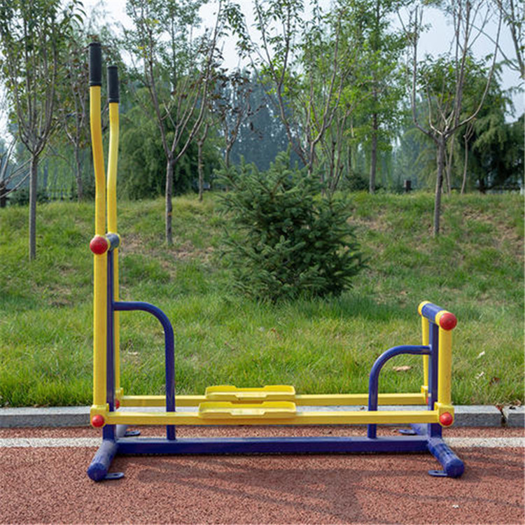 遷安 公園健身器材 塑木健身器材鋼管噴塑