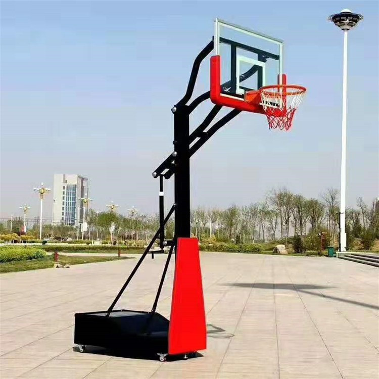 諸城 學(xué)校籃球架 青少年籃球架 三色籃球架
