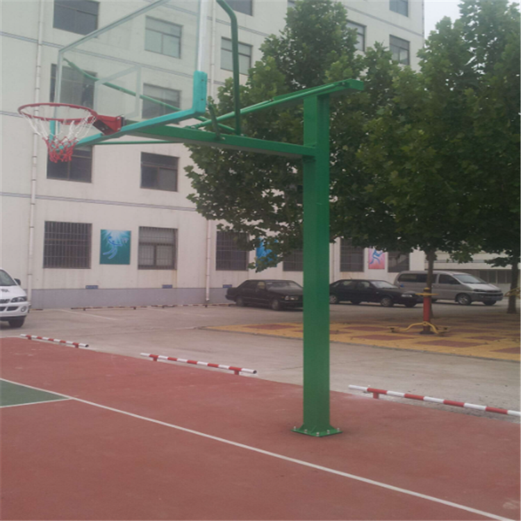 棗莊 凹箱籃球架 兒童籃球架 圓管地埋籃球架