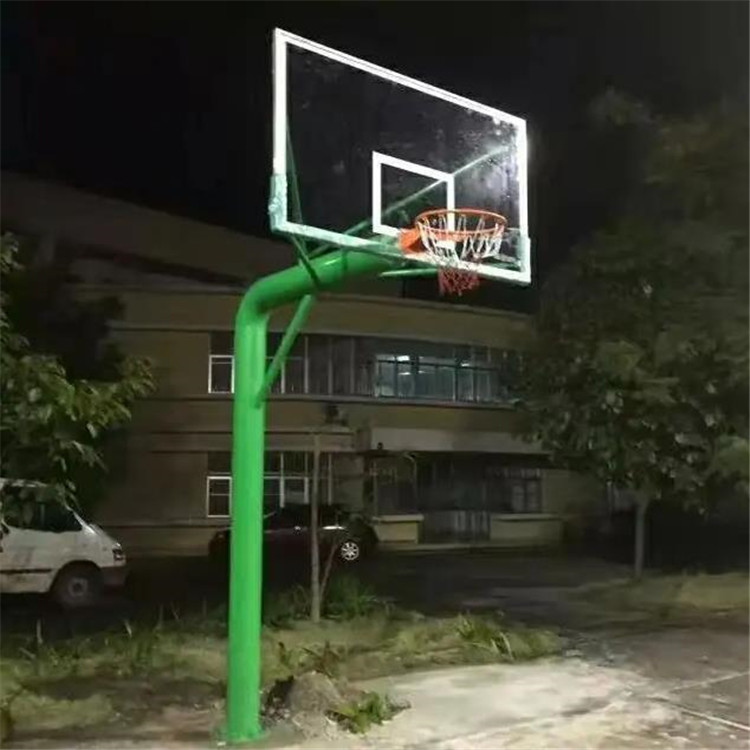 濮陽 學校籃球架 比賽籃球架 手動液壓籃球架