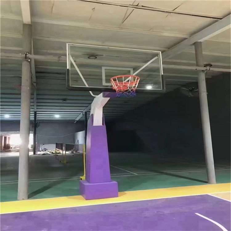 邢臺 凹箱籃球架 比賽籃球架 足籃球一體架