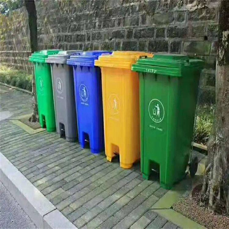 泰安 大號分類垃圾桶 智能四分類回收箱 室外垃圾桶