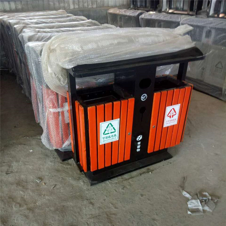 永州 不銹鋼垃圾桶 智能分類(lèi)垃圾箱 加工定制