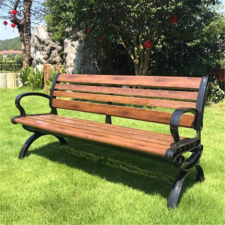 湖州 戶外防腐木長(zhǎng)椅 公園休閑座椅 小區(qū)休閑椅