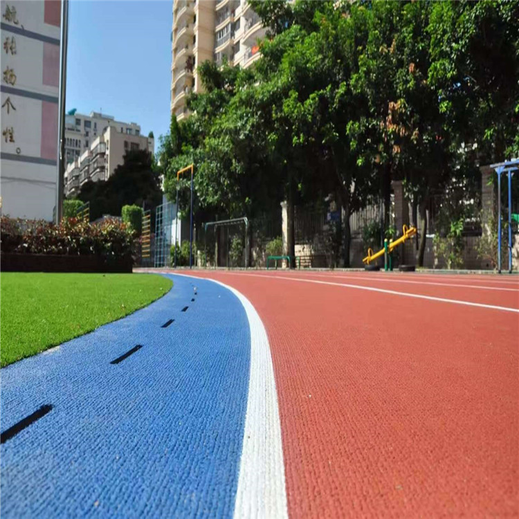 鄢陵縣 球場塑膠跑道 混合型塑膠跑道 廠家直供