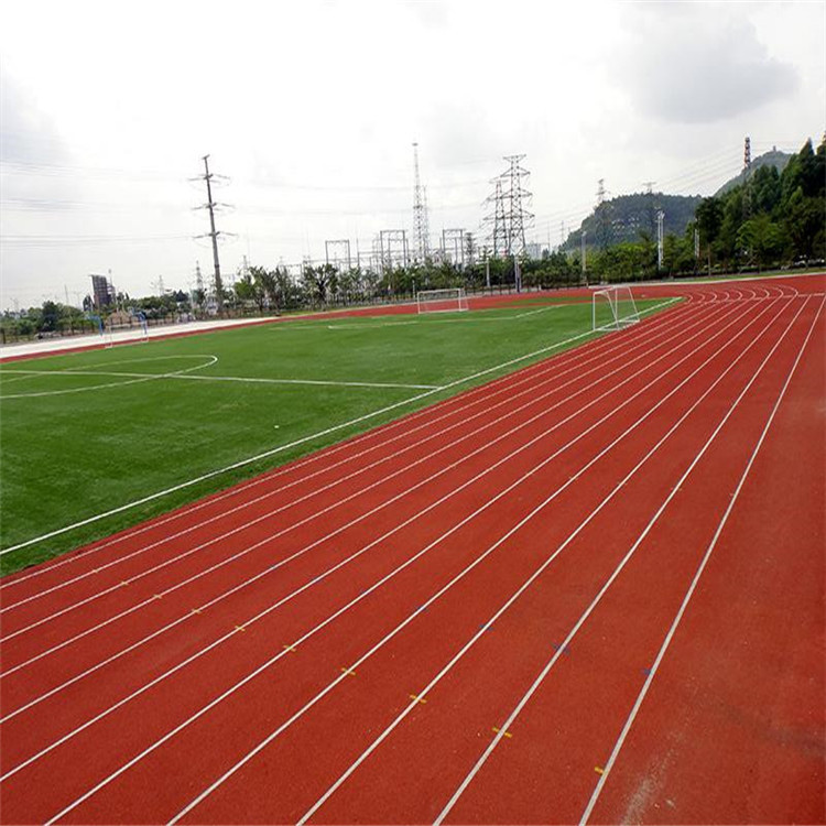 周口 新國標塑膠跑道 田徑運動跑道 廠家直供