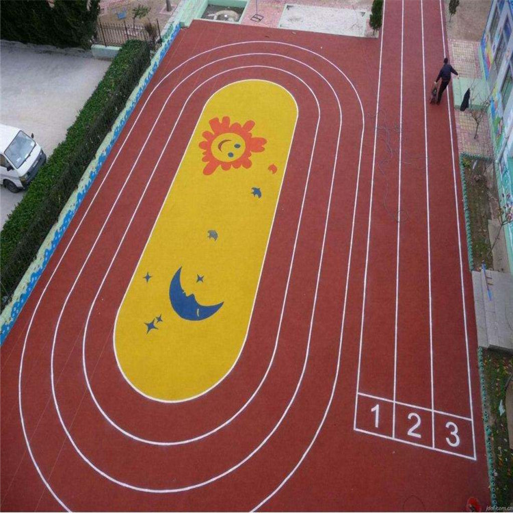 鄢陵縣 13厚透氣型塑膠跑道 塑膠田徑跑道 廠家供應