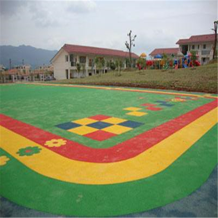 開縣 復(fù)合型塑膠跑道 田徑運(yùn)動(dòng)跑道 EPDM塑膠彩色地面
