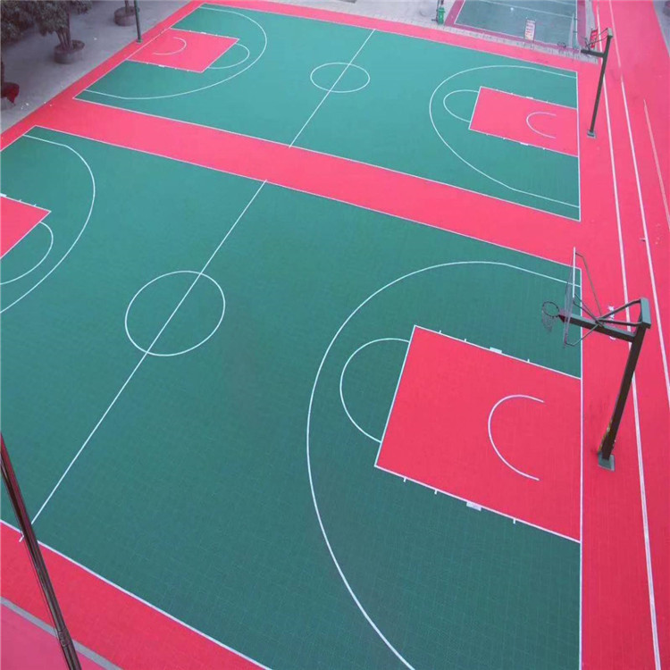 淮南 室外懸浮地板 小米格懸浮拼裝地板 游樂場懸浮地板