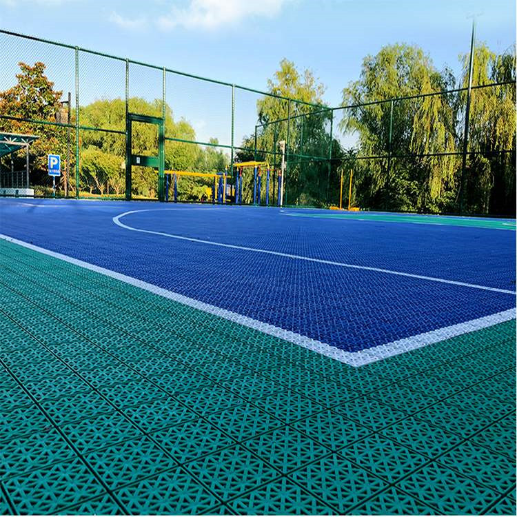 淮南 室外懸浮地板 小米格懸浮拼裝地板 游樂場懸浮地板