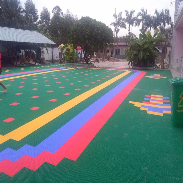 杭州 拼裝地板 幼兒園室外拼接地板 廠家供應(yīng)