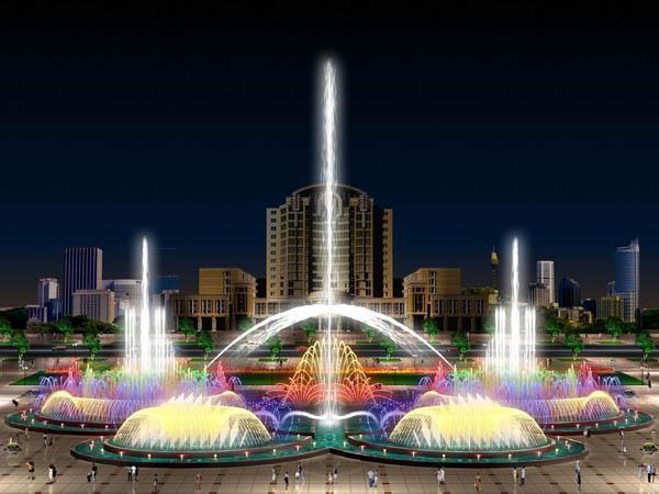 渭南白水室外噴泉設計公司_渭南白水陜西噴泉廠家_渭南白水北京噴泉公司