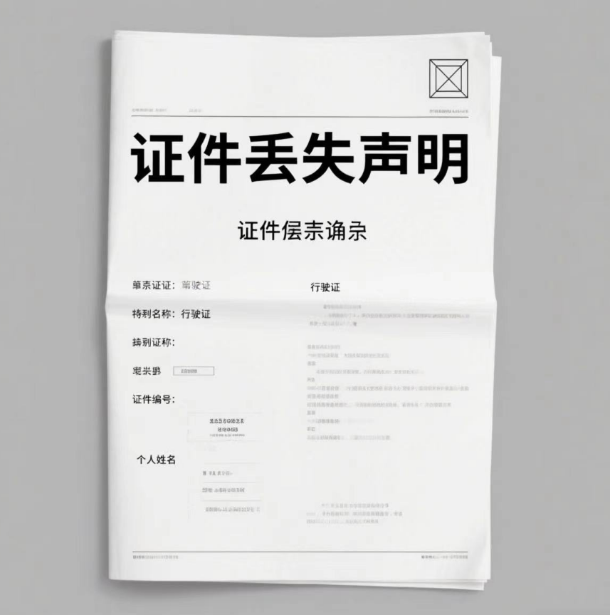 孝感的報(bào)刊公告登報(bào)電話