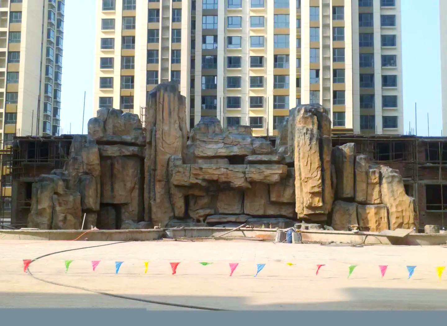 遼寧遼陽園林假山噴泉 大型園林假山制作