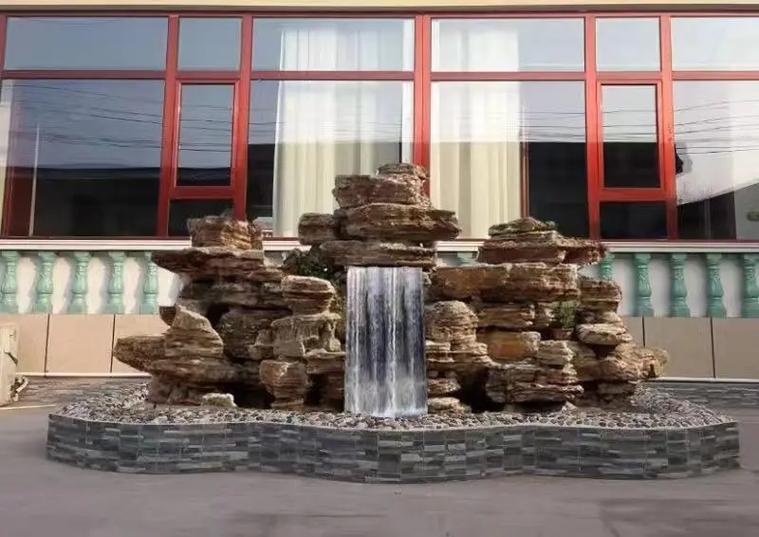 遼寧鞍山園林假山噴泉 大型園林假山制作