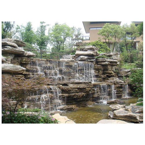 黑龍江牡丹江塑石假山施工 公園假山造景