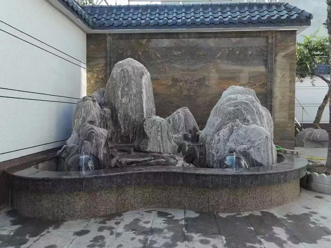 北京密云塑石假山制作 人造假山
