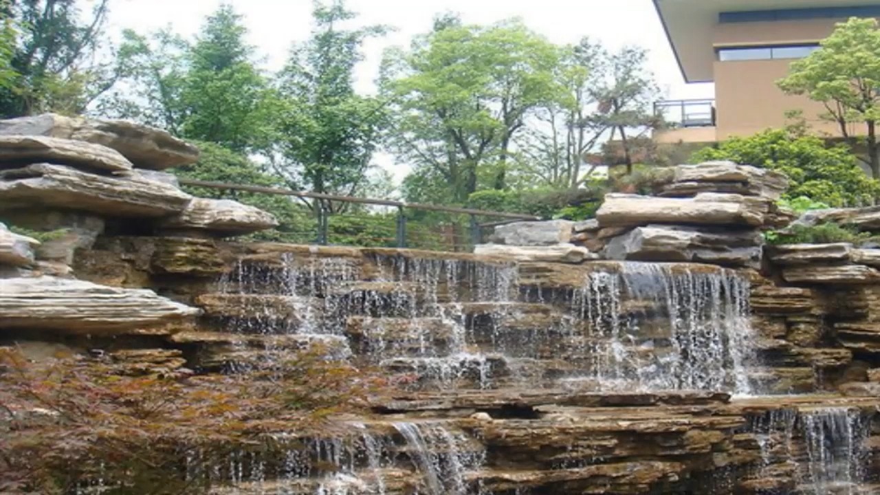 天津津南別墅假山 水泥假山