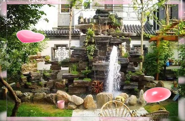 北京宣武別墅假山 水泥假山