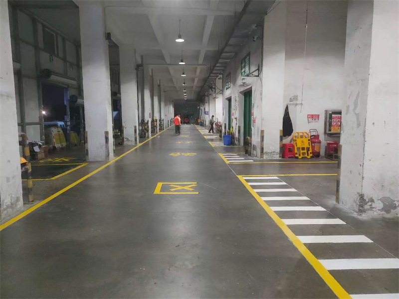 欽州浦北道路熱熔地面劃線