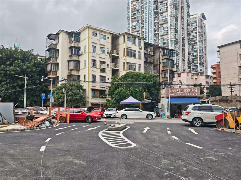 河池宜州市政路熱熔劃線